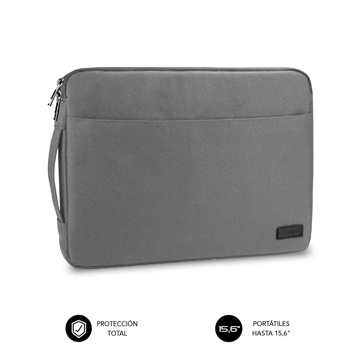 FUNDA Portátil Subblim OXFORD 15,4-16 GREY